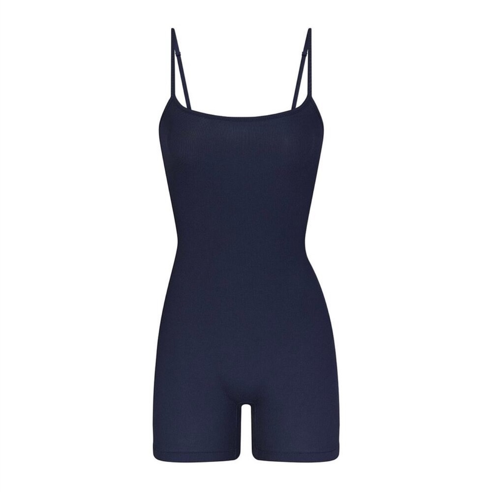 SKIMS Midnight Blue Chemise